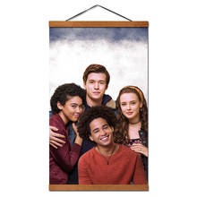 Love Simon Movie Posters Wall Art Canvas Prints Teak Wood Scrolls Paintings For Living Room Decor 2024 - buy cheap