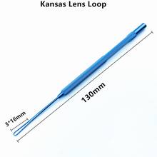 Titanium Kansas Lens Loops 3*16mm ophthalmic lens eye lens loop eye surgical instrument 2024 - buy cheap