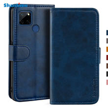 Case For OPPO Realme C12 C25 Realme Narzo 20 Case Magnetic Wallet Leather Cover For OPPO Realme 7i RMX2193 7i Europe Phone Cases 2024 - buy cheap