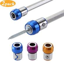 2PC 21mm Removable Magnetizer Ring Magnetic Steel screwdriver head Bit Screw Driver Opening Repair Hand Type Tool Home Set 2024 - buy cheap