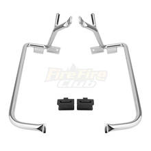 Motorcycle Saddlebags Saddle Bags Brackets Support For Harley Touring Road Street Glide Ultra FLTR FLHX 2009-2013 2024 - buy cheap
