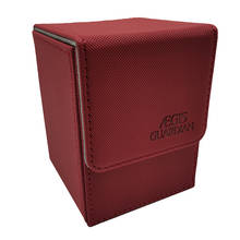 Aegis protetor de topo carregamento caixa de cartão, mtg pokemon yugioh tcg binders: vermelho 90 + 2024 - compre barato