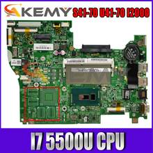 Akemy For  Lenovo S41-70 U41-70 I2000 Laptop Motherboard CPU I7 5500U DDR3 Integrated Graphics Card 100% Test OK 2024 - buy cheap