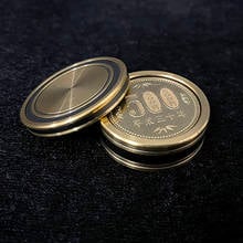 Okito Box (500 Yen Size, No Coins) Magic Tricks Coin Appear Vanish Magia Magician Close Up Illusions Gimmick Props Mentalism 2024 - buy cheap