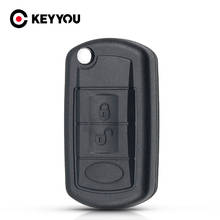 Keyyou-capa de chave para land rover range rover sport lr3, peça de reposição com 3 botões, remoto, flip, estilo 2024 - compre barato