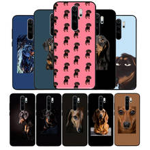 Dachshund black Silicone Phone Case For Redmi note 8 7 Pro S 8T for redmi 9 7A Cover 2024 - buy cheap