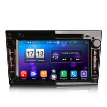 Автомобильный мультимедийный плеер, 7 "Android 10,0 OS, DVD, GPS, радио, система для Opel/Vauxhall/Holden Vivaro 2006 + Vectra C 2004 + Zafira 2005 + 2024 - купить недорого