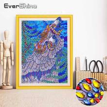 EverShine Diamond Painting Wolf Special Shape Diamond Embroidery Cross Stitch Kits Diamond Mosaic Animal Picture Rhinestone 2024 - buy cheap