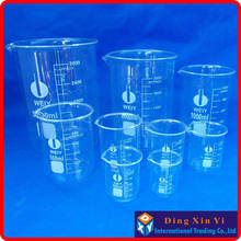 Glass Beaker 5 Pcs Set 50, 100, 250, 500, 1000ml Low Form Beaker Chemistry Laboratory Borosilicate Glass Transparent Beaker 2024 - buy cheap