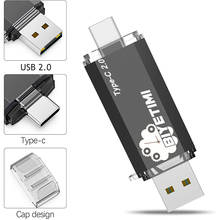 Biyetimi Usb type c flash drive 32gb pendrive 64gb OTG 128GB USB stick device Flash memory Type-c for PC phone gift 2024 - buy cheap