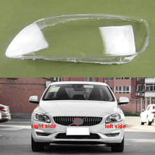 Para volvo s60 s60l 2014 2015 2016 2017 2018 2019 farol capa abajur transparente escudo farol capa lente 2024 - compre barato