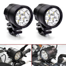 Farol auxiliar de led para motocicleta, para kawasaki ninja 300r z 250 300 versys 300x h2r 60w, lâmpada drl de neblina lm 2024 - compre barato