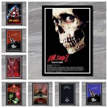 Perfect JL The Evil Dead Classic Horror Movie Art Painting Classic Movie Poster Wall Stickers 2024 - buy cheap