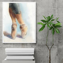 Ballet 3 Prints Set, On Pointe Wall Decor Set of 3 Fine Art Prints Ballerina legs in pointe shoes, Minimalist ballet prints set 2024 - buy cheap