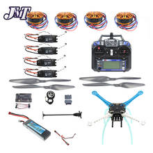 Jmt-drone quadcopter rc 2.4g 6ch apm2.8, m8n, gps, rtf, kit completo, faça você mesmo, sem escova, motor esc 2024 - compre barato