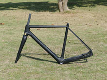 Велосипедная Рама Cyclo-Cross BSA FR608, из углеродного волокна, матовая, 12*142 мм, пересекающая ось и вилка 12*100 мм 2024 - купить недорого
