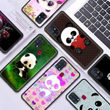 Funda suave de lujo de Panda para Samsung Galaxy M11, M21, M30S, M31, M31S, M51, A7, A9, accesorios para teléfono inteligente, 2018 2024 - compra barato