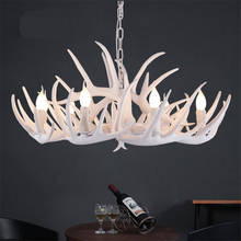 Nordic Country Antler Chandeliers American Living Room Villa Restaurant Industrial Style Lamps Retro Clothing Store Decor Lights 2024 - buy cheap