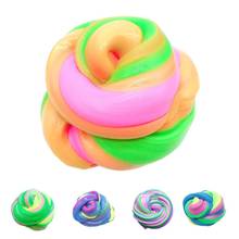 180ml brinquedo de slime multicolorido para alívio do estresse e argila perfumada, presente para crianças 2024 - compre barato