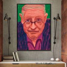 David hockney retrato lona cartaz pintura, impressões, mármore pintura da parede, arte decorativa, decoração de casa, sem moldura 2024 - compre barato