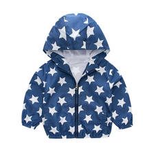 ARLONEET Autumn Windproof Hooded Long Sleeve Coat Jacket Baby Girl Boy Zipper Hoodie Outerwear Coats thin Clothes CA16 2024 - buy cheap