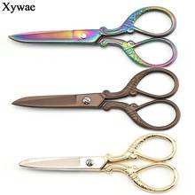 Retro Tailor's Scissors Antique Design Embroidery Vintage Scissors DIY Needlework Sewing Tailor Shears Zakka Tools Fabric Cutter 2024 - buy cheap