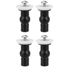 HOT-4 Pack Toilet Seat Screws Toilet Seat Hinges Bolt Expanding Rubber Top Nuts Screw Fixings Fix WC Blind Hole Fittings 2024 - buy cheap