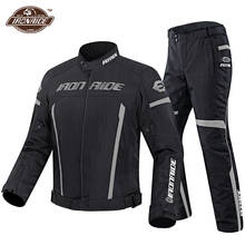 Chaqueta de Moto impermeable para hombre, traje de protección para Motocross, con forro, para 4 estaciones 2024 - compra barato