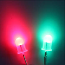 F3/F5 3mm 5mm red - green double color Mutual flash common cathode/Common Anode Foggy 3PIN light-emitting diode LED Lamp beads 2024 - buy cheap