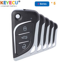 KEYECU 5 Pieces/ Lot, KEYDIY B Series B30 Universal KD Remote Control Key - 3 Buttons - for KD900 KD900+ URG200 KD-X2 Mini KD 2024 - buy cheap