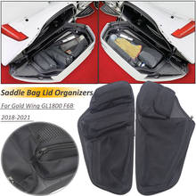 Saddle Bag Lid Organizers For HONDA Gold Wing 1800 GL1800 F6B 2018 2019 2020 2021 Trunk Lid Saddlebag Organizer Bags GL 1800 2024 - buy cheap