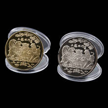 Colección de 12 monedas del zodiaco chino, colección de monedas conmemorativas del Año del tigre, 2022, 1 unidad 2024 - compra barato