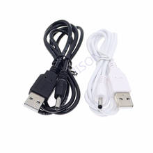 Cabo adaptador de energia dc e usb para converter 3.5*1.35mm, cabo de alimentação usb de carregamento, cabo de alimentação integrado, preto e branco 2024 - compre barato