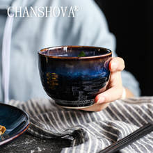 CHANSHOVA 150ml blue High temperature firing Ceramic teacup Sake cup personality coffee mug China Porcelain H128 2024 - buy cheap