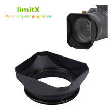 Retro Square Shape Lens Hood For Leica D-LUX Typ109 Panasonic DMC-LX100 LX100 Mark II Camera 2024 - buy cheap