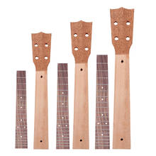 Ukulele pescoço fingerboard fretboard 21/ 23/ 26 "diy ukulele acessórios peças para concerto instrumentos de cordas 2024 - compre barato