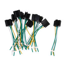 10 Pieces Car Auto Truck 12V 40A-80A Relay Harness Socket 4 Pin 4 Wire 2024 - buy cheap