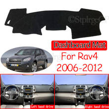 Capa protetora para painel de toyota rav4, xa30, 2006 ~ 2012, rav 4, 30, antiderrapante, protetor contra o sol, tapete de painel, acessórios para carro, 2007, 2008 2024 - compre barato