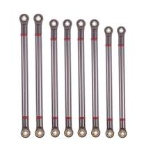 8Pcs Wheelbase Link Rod Aluminum Alloy Link Rod 313Mm for 1/10 Rc Car Crawler Axial Scx10 2024 - buy cheap