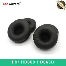 Almofadas de ouvido para superlux hd668 hd668b fones de ouvido substituição fone de ouvido almofada de couro do plutônio esponja espuma 2024 - compre barato