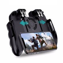 H9 Six Finger Pubg Game Controller Mobile Controller Gamepad With Cooler Fan Trigger Shooting Fire  Joystick For IOS Android#50 2024 - buy cheap