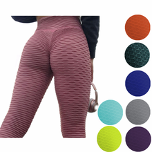 Pantalones de Yoga para Mujer, mallas deportivas de cintura alta para entrenamiento, Leggings deportivos de realce para gimnasio, envío gratis 2024 - compra barato