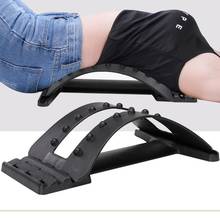 Back Massager Stretcher Fitness Massage Equipment Stretch Lumbar Pain Dropship Relax Su Spine Relief Chiropractic Stretcher Y8C2 2024 - buy cheap