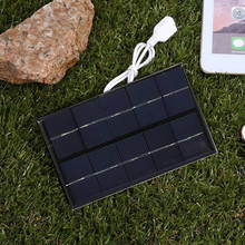 5W 5V Mini USB Solar Panel Battery Charger DIY Solar Module Foldable Portable Outdoor Solar Charging Generator For Mobile Phone 2024 - buy cheap