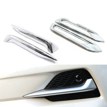 Chrome For Nissan Qashqai J11 2019 2020  Front Rear Fog Light Eyebrow Cover frame trim accessories 2024 - buy cheap