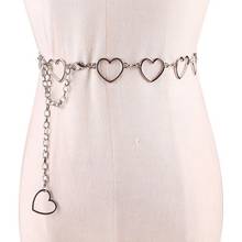 Waistband Waist Chain Love Heart Hollow Women Fashion Waist Belts  belt for women 2024 - buy cheap