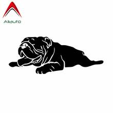 Aliauto Creative Car Sticker Vinyl English Bulldog Pet Animal Dog Accessories PVC Decal for Kia Mazda Mazda 3 Subaru,17cm*6cm 2024 - buy cheap