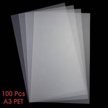 Vilaxh 100PC A3 PET Transfer Film For Direct Transfer Film Printing For DTF Ink Printing PET Film Printing And Transfer 2024 - buy cheap