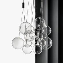 Modern Glass Bubble led Pendant Lights Lighting Nordic Pendant Lamp Dining Living Room Bedroom Home Decor Hanging Light Fixture 2024 - buy cheap