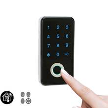 Fingerprint Password Combination Smart Lock Digital Electronic Door Lock Security Intelligent Password Lock For Home Alarm 2024 - buy cheap